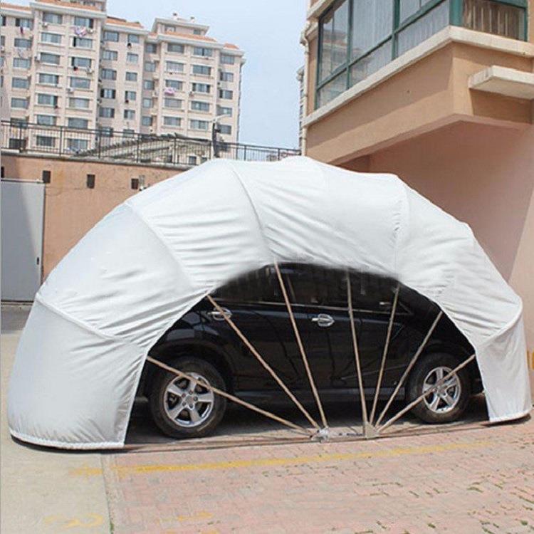 需做自动尘车罩帐篷美观IPE大防方 自动定伸缩按车篷 牢固