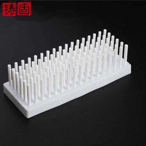 铸固试管沥水架塑料柱式试管架离心管倒插架玻璃片仪器晾片架102