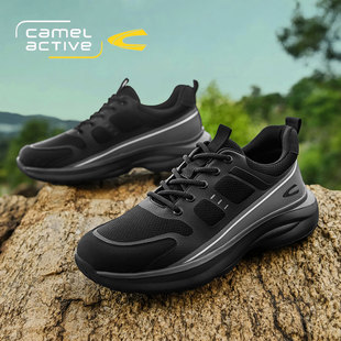 子男鞋 减震轻便户外徒步登山鞋 秋季 运动跑步鞋 爆款 德国骆驼动感鞋