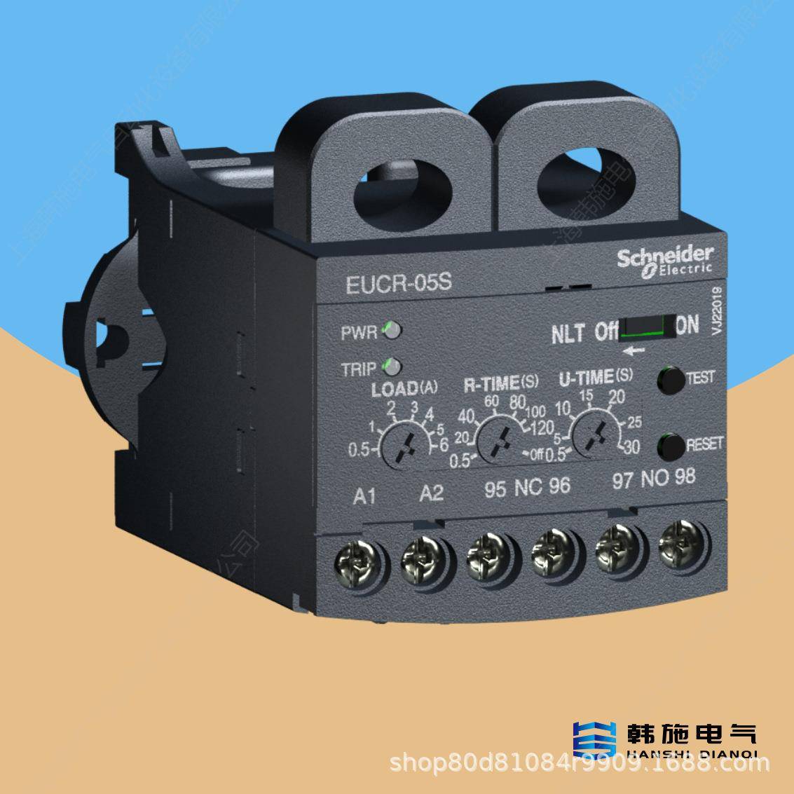 原装进口三和EUCR-30S欠流保护器电流：3-30A电压：24-240V