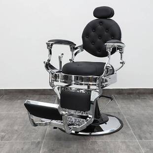 油头美发椅发廊专用理发店剪发升降复古可放倒刮胡椅子 BarBer男士