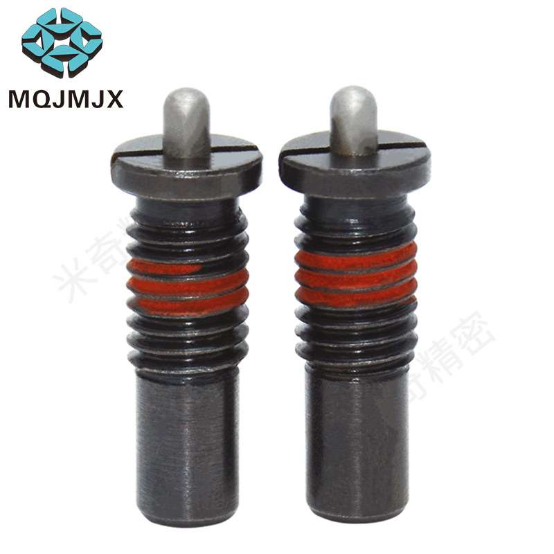 FPJH重载型弹簧柱塞定位伸缩销弹顶弹簧圆柱定位柱带法兰柱塞顶丝