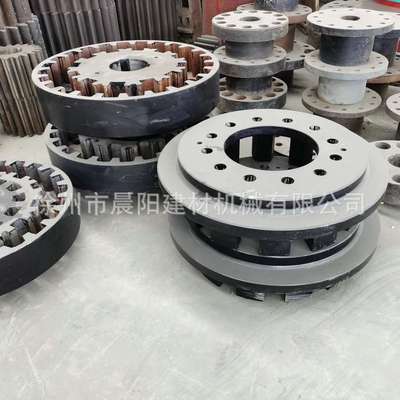 球磨机联轴器橡胶 八孔垫橡胶垫联轴器 缓冲垫回转窑橡胶垫联轴器