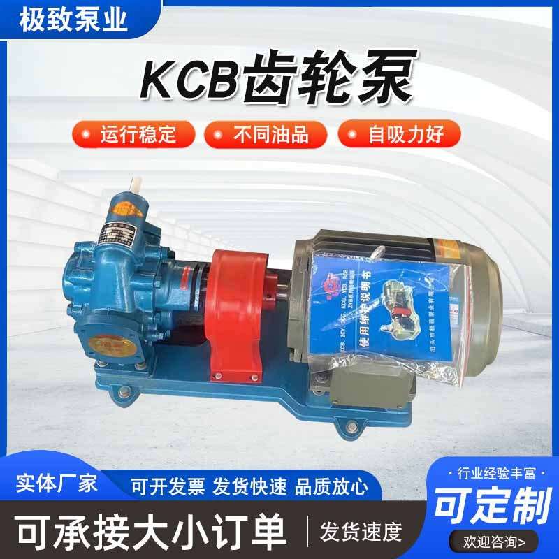 KCB齿轮油泵 柴油润滑机油齿轮油泵 铸铁135/200高压自吸抽油泵