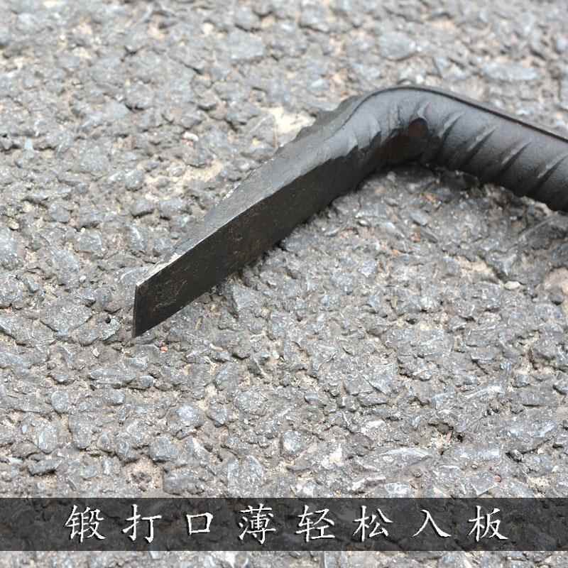 撬棍撬杠空心焊接木工工地拆模拆模扁头撬棒特种钢长