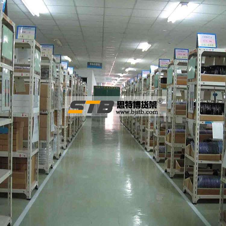 厂家直供仓储仓库货架 轻型货架中型货架 角钢层板货架置物架