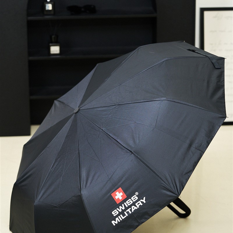 自动轻奢折叠伞男士雨伞遮阳晴雨两用大号简约双层纯色全自动