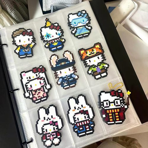 【拼豆收纳天花板】成品挂件透明