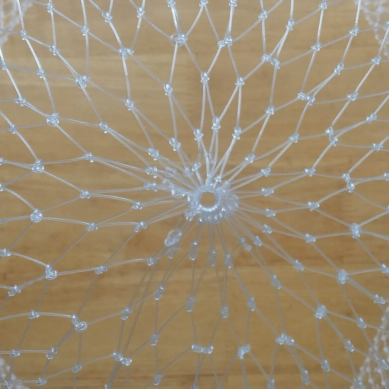 透明钓鱼线抄鱼网兜防挂抄网头编织大物抄网兜尼龙小眼抄网网兜