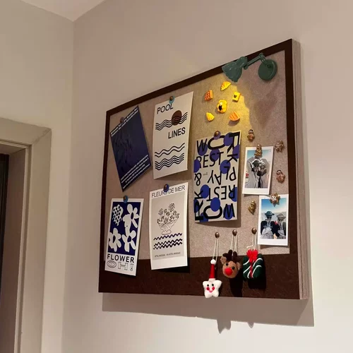 【新家的100个快递】毛毡板墙贴电表箱盒创意遮丑神器免打孔挂画