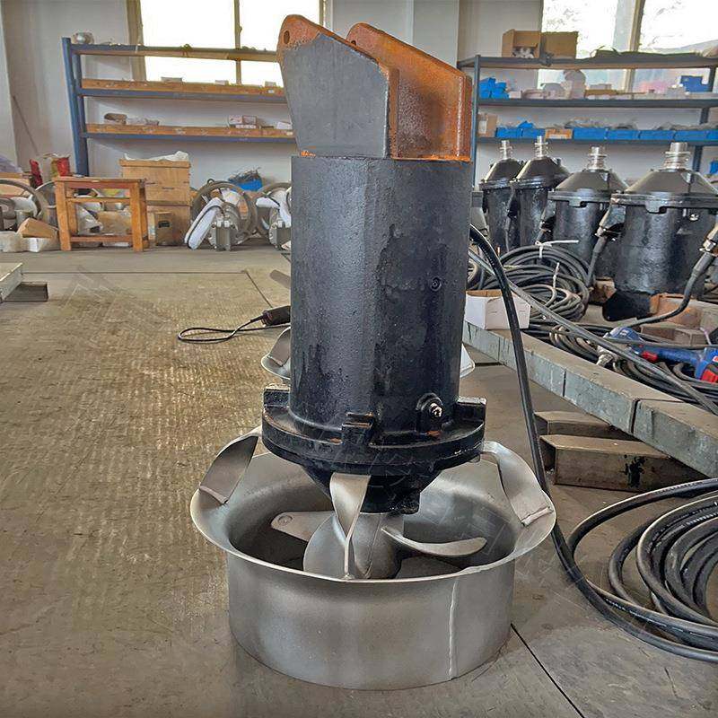 潜水机固ACS定式低速搅不锈拌钢水搅拌潜器小型污水处理设备QJB厂