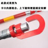 钢制引杆型硬拖车杠拉车3 50吨带缓冲拖车杠牵防追尾重汽01车拖车