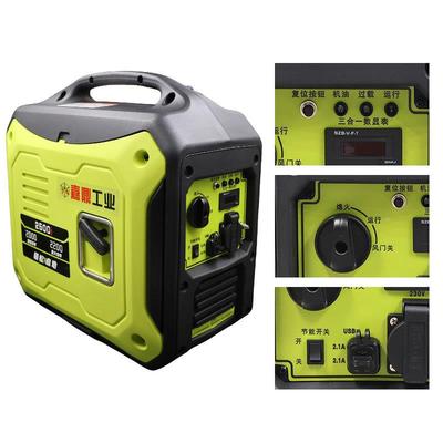 便发携GCM式W静音汽油电机手提式户外露营家发用摆摊2/3K电机