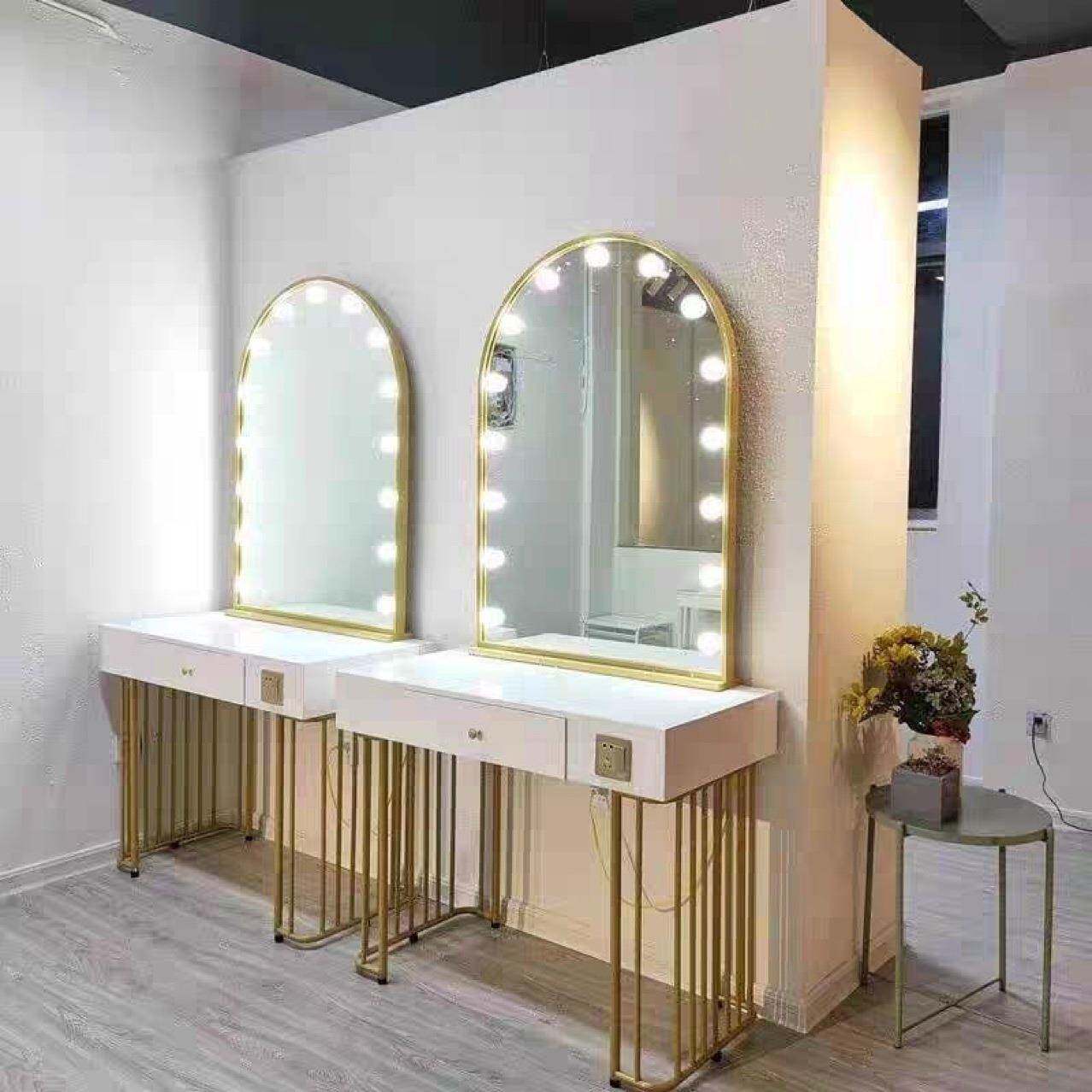 镜灯带灯无品牌/led化妆师专业专用泡镜化子影楼摄影师化妆镜台妆