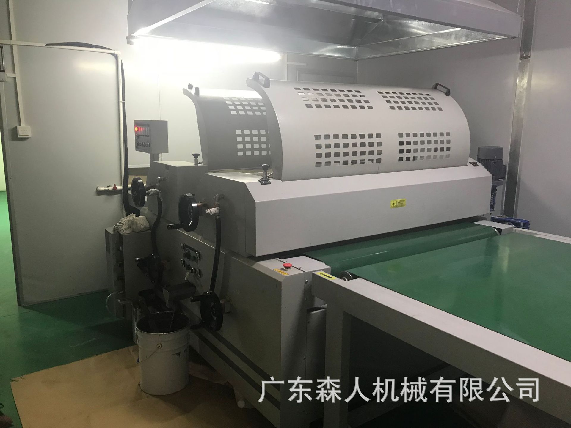 水性白漆玻璃家具家电滚涂机