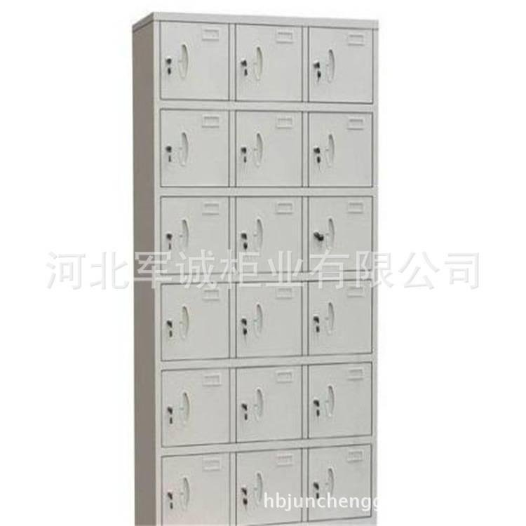 10门18门更衣柜健身房洗浴超市储物铁皮寄存柜学生员工宿舍更衣柜