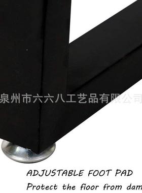 脚创意简约金属桌腿子腿支架时尚桌书公桌支架办桌XTI桌腿五金家