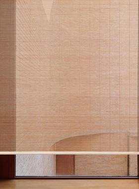 新4821款免打孔帘竹帘卷帘台窗帘拉卷式遮阳光遮阳防晒降隔断升遮