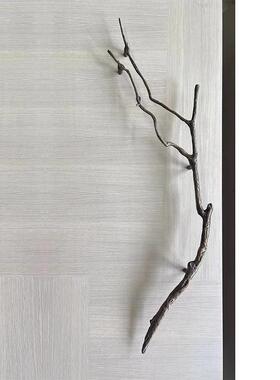 玻璃门拉拉手异形树33516枝门拉大手轻艺术酒店别墅双开门实木奢