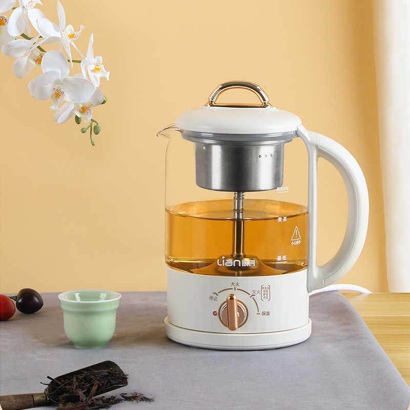 联创煮茶器养生壶 电热水壶 DF-EP306M蒸茶器泡茶礼1.0L