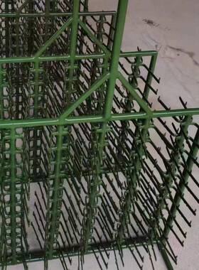 电镀势光挂具非标电漆镀电不锈钢CJX绿色喷包胶镀铬喷泳涂架厂家