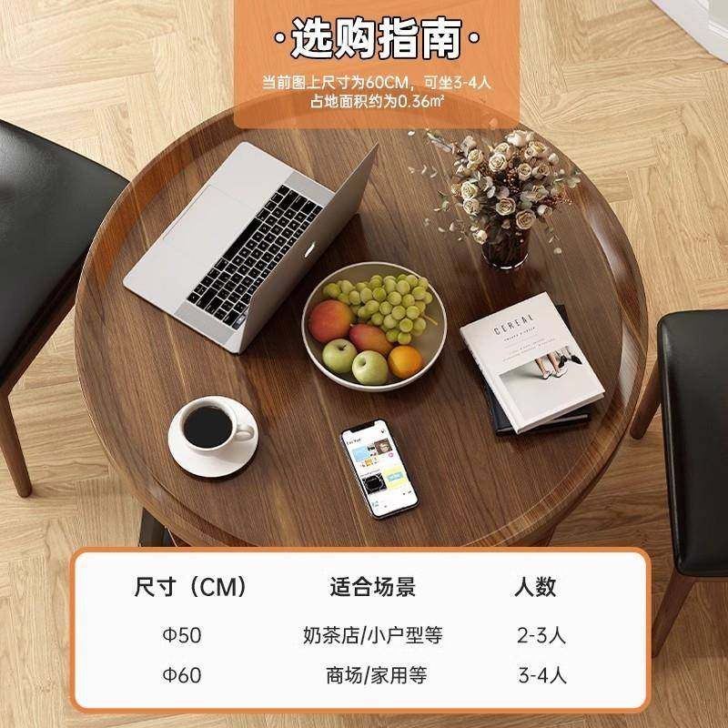 茶沙几客家用小户型厅发边几圆无品牌/形阳置台小桌子茶桌简约床