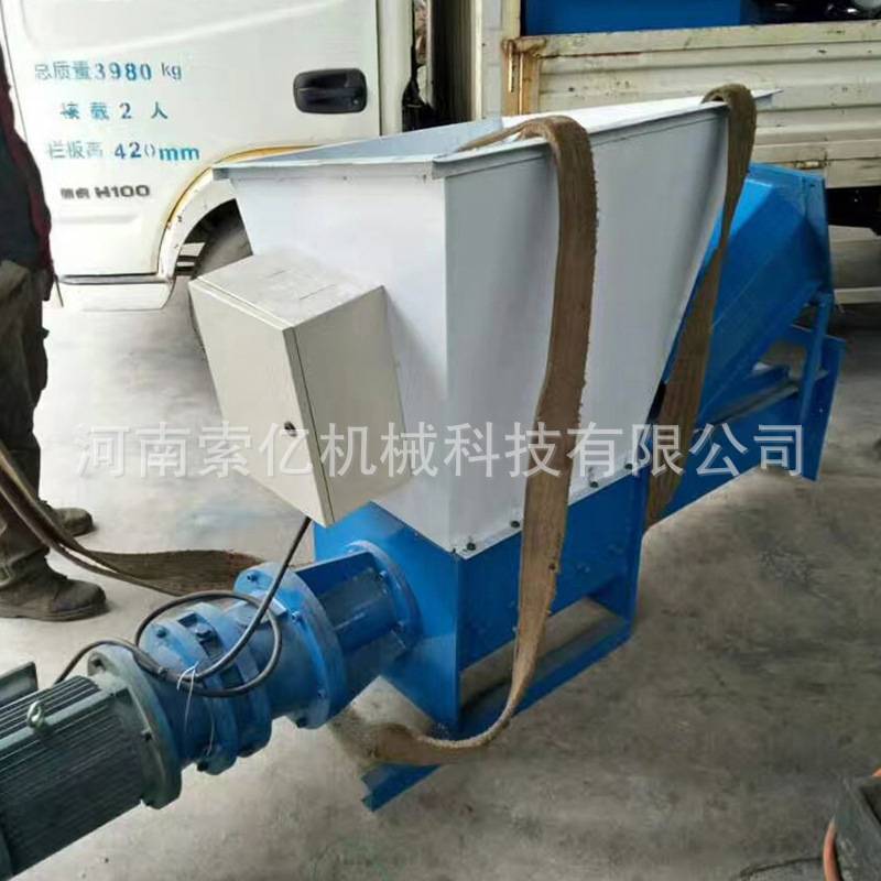 现货车载泡沫压块机 废旧泡沫冷压机 全自动泡沫箱粉碎压块一体机
