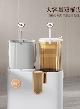 茶水桶废桶茶桶茶排渣垃圾桶接水桶EUU茶水具配件茶桶台水管茶水