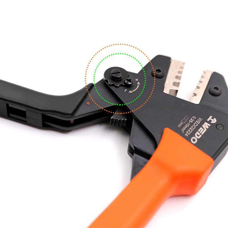 WEDO维度直供省力型欧式端子压0接钳.25-102mm²WEDO2224W2EDO24