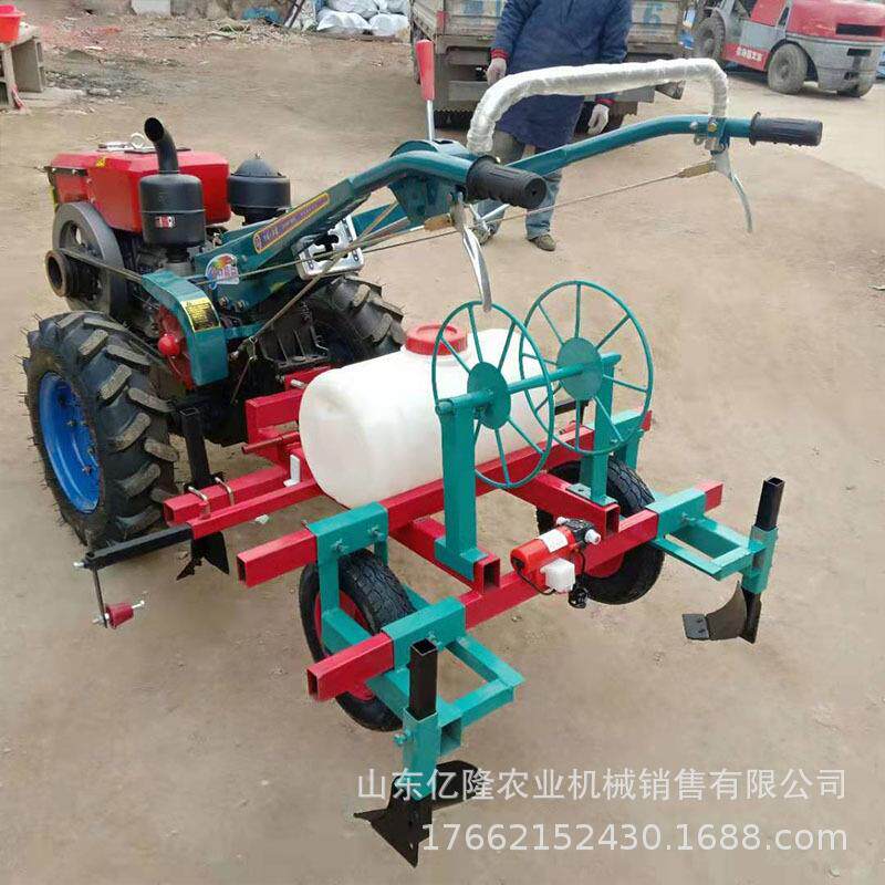 电启手动拖扶旋耕机水稻田手扶无品牌/拉机农荒用开犁地机