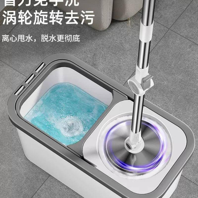 包邮旋转拖把用一拖净2025新款双驱免手家洗自动脱水甩干CFA拖拖