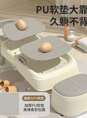 孕妇宝宝儿AL101283童洗头椅可洗头发躺椅洗凳头床成叠人家用大洗