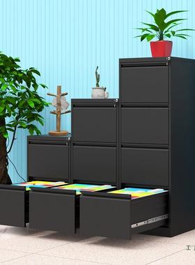 办资料柜挂皮劳柜公件柜铁柜四斗卡箱A4F无品牌/文C挂快捞夹抽屉