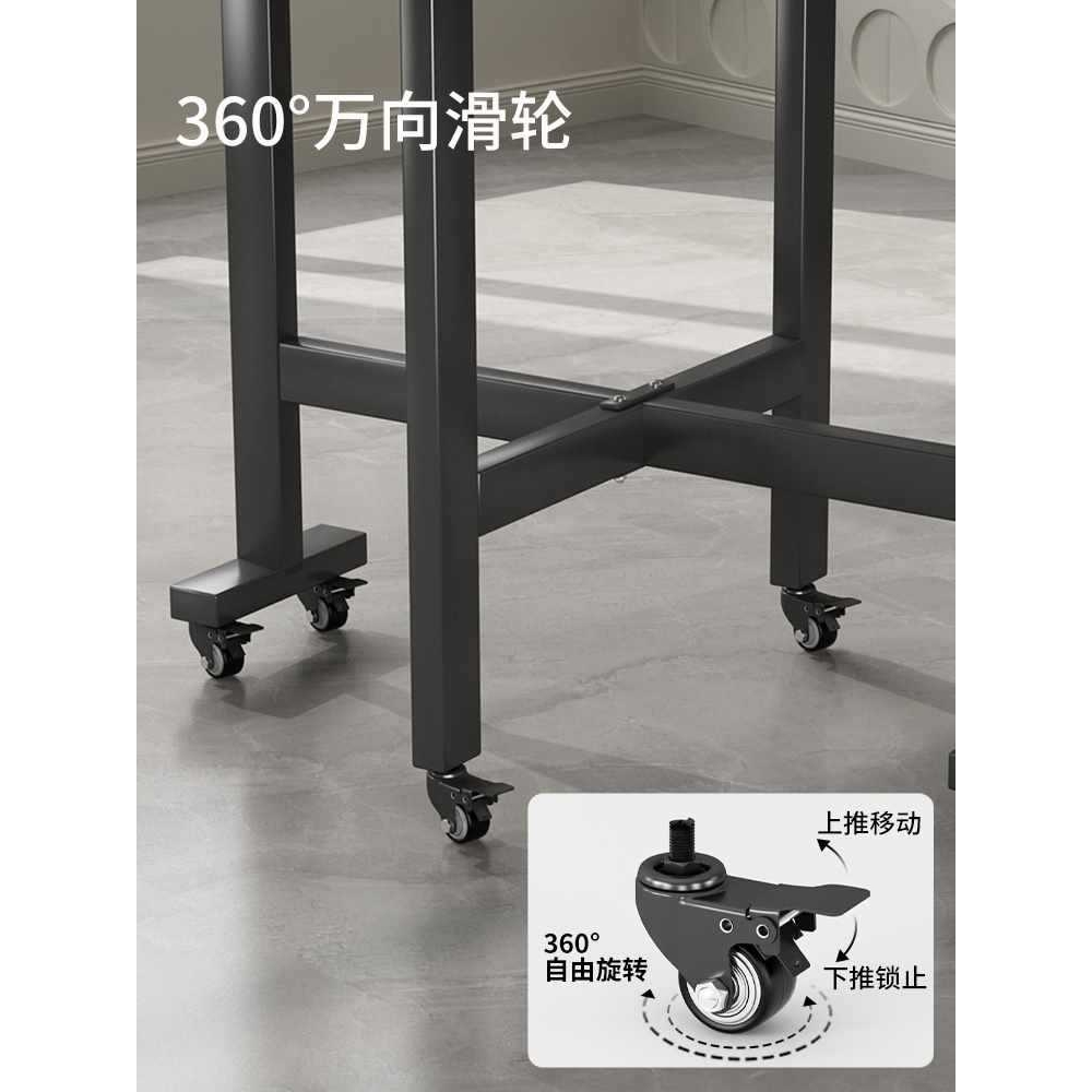 V1ZA折叠桌子餐桌家用小户型圆形可活动吃饭桌子轻奢简约饭桌