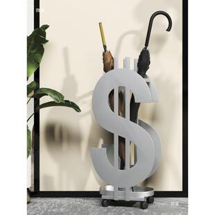 摆件雨伞无品牌/收纳架用家用商伞窄小款雨伞架桶放物置架创意