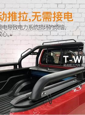 纳盖瓦无品牌/拉NAVARA皮卡车后箱盖卷帘盖手箱动箱推拉盖尾平盖