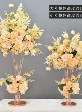 仿真植物婚庆BD100902道具新镀款电主桌饰花吧酒酒店ktv桌面装花