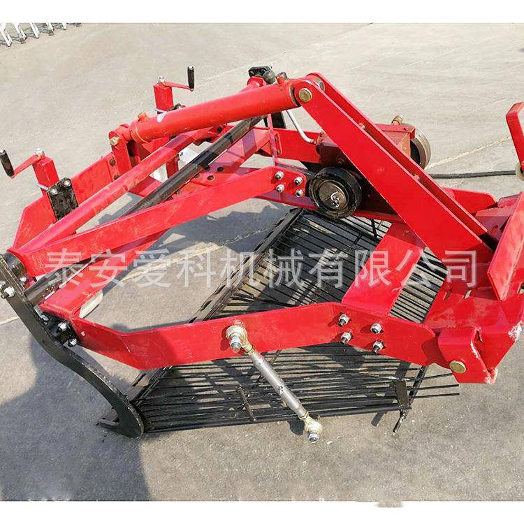 机花188生大蒜挖土豆收获机动筛土四震轮车带动前置蒜不伤蒜皮