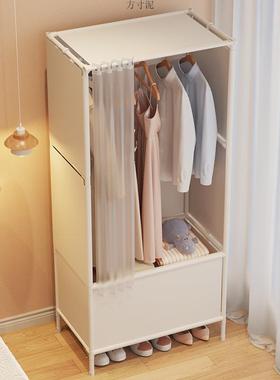 简易衣柜式小RZE宿租房卧室晾挂衣架置物架舍衣帽收纳架型多层立