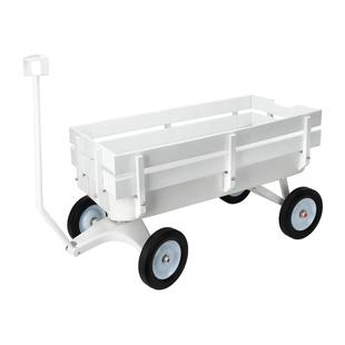 20OHI0LBS花园手推车钢婚制木板手拉车宽手色柄白礼推车