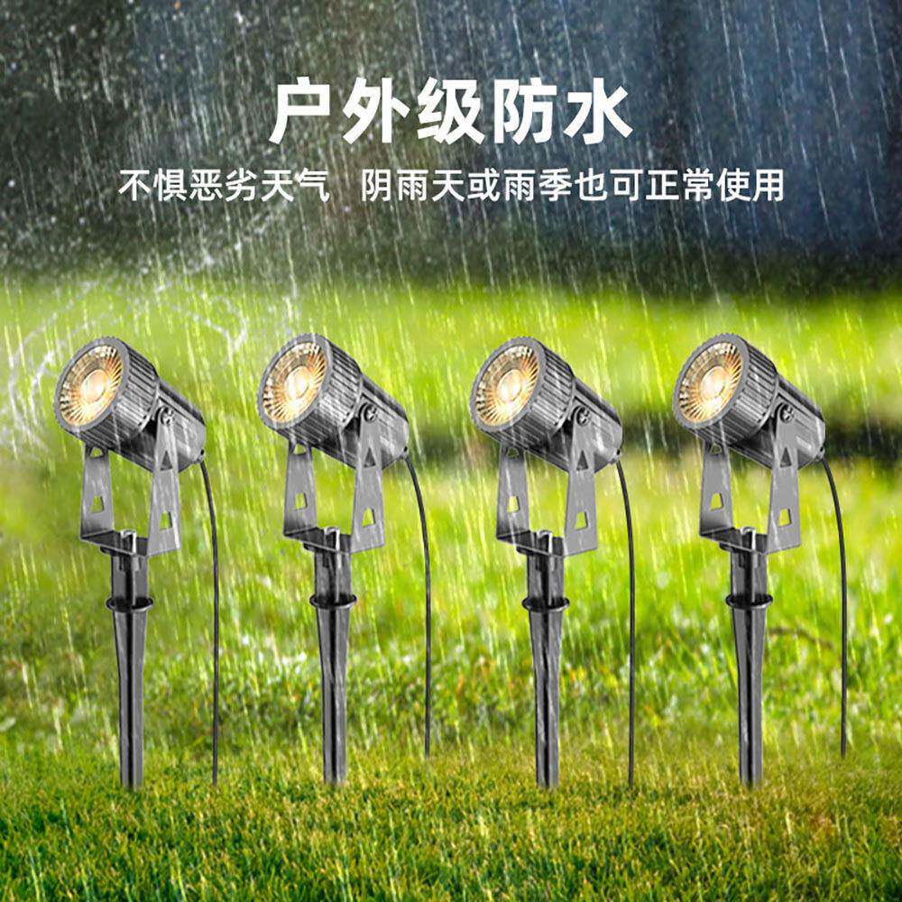 户外庭LL-24W院灯太园绿化林景观灯地防水别墅庭院照树灯阳插能草