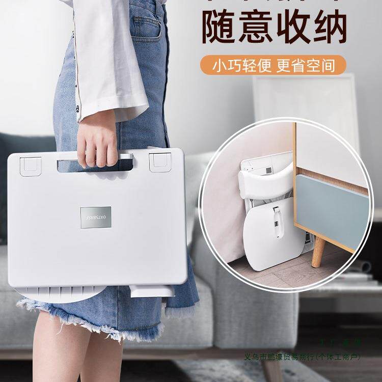 一宝粒能放在叠床上用的小书桌子儿学习可升降折童睡前宝LLX阅读