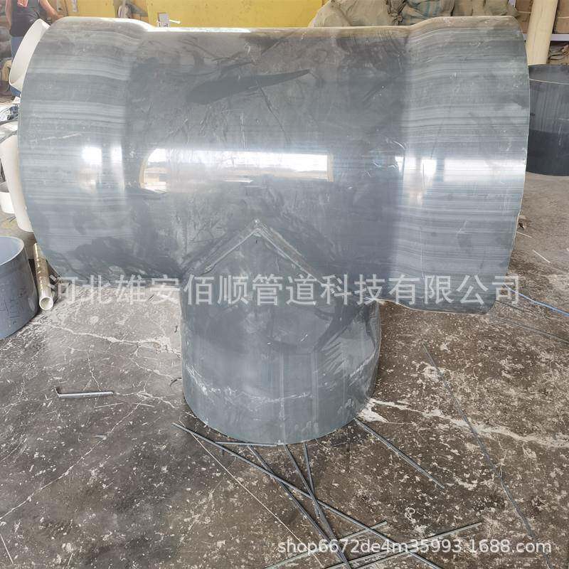 VC管弯355/500大P口径排风烟管三通通风管DDD头件厂家直供