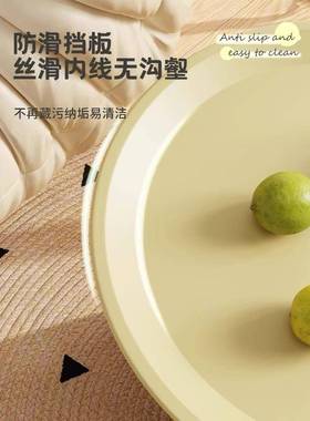 奶油小边几厅家用沙发简约UZR铁艺圆桌卧室茶几小户型易台阳简客