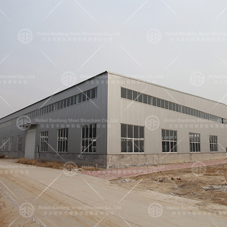 非洲出口钢结构厂房搭建报价