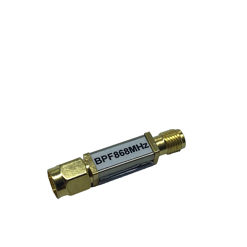 现货868MHz  带通滤波器 声表封装  带宽867-869MHz.插损小 带外