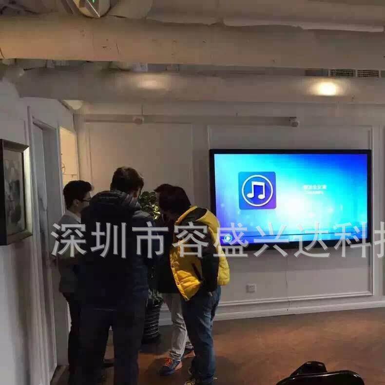 84寸壁掛觸摸顯示器/觸摸查詢一體機/安卓網(wǎng)絡widous7/電子白板