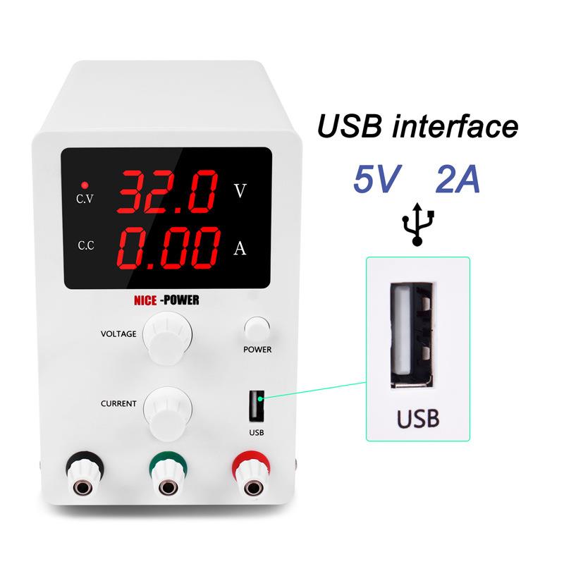 R-SPS605手机笔记本维修电源可调数显直流稳压电源60V5A实验测试