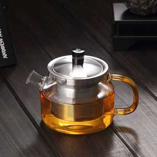 過濾單壺燒水壺泡茶器功夫 尚明電陶爐耐熱玻璃茶壺不銹鋼套裝