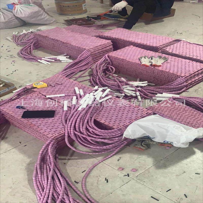管道陶瓷加LCD热片LD履带高温陶瓷电加热式片电加热器加热带热C处